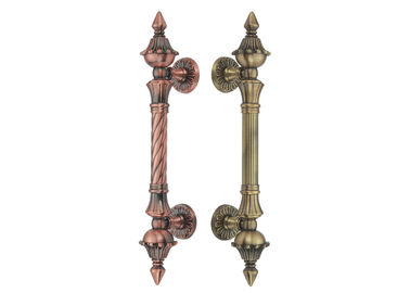 Decorative entrance Door Pull Handles zinc alloy  glass pull , big zinc alloy handle